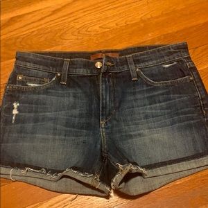 joe’s jean shorts!!